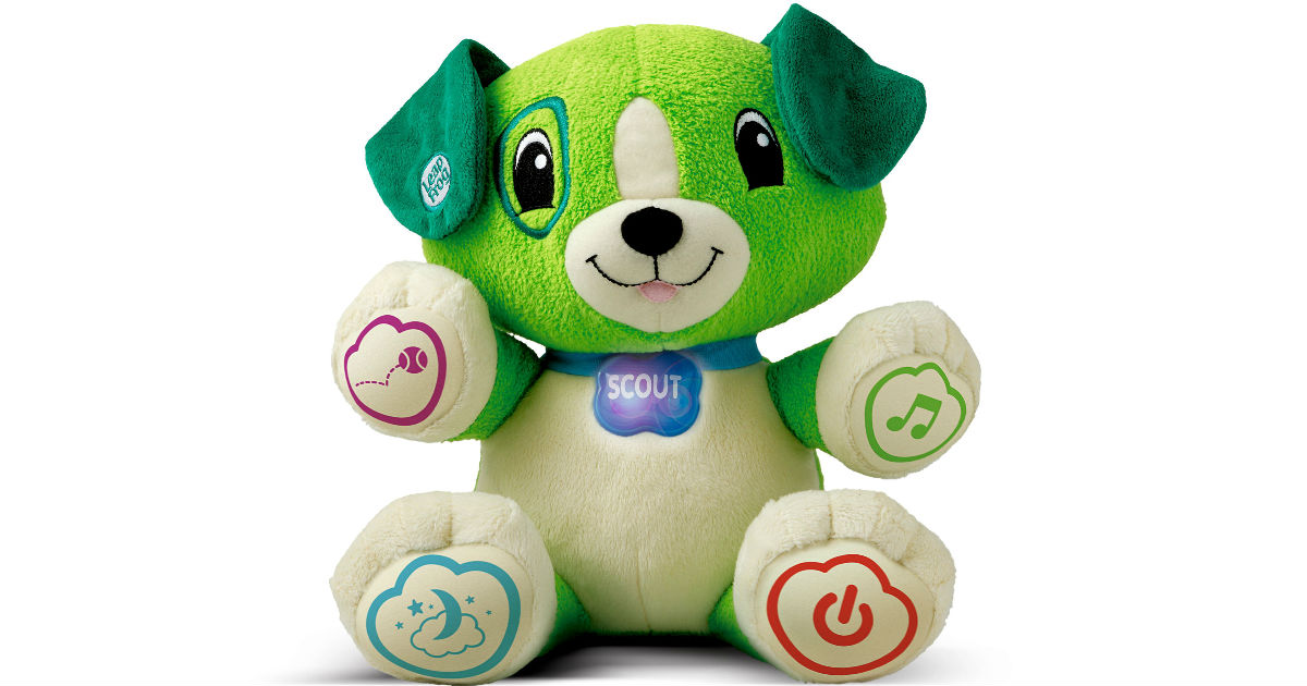 LeapFrog My Pal Scout Plush Puppy Learning Toy ONLY $9.99