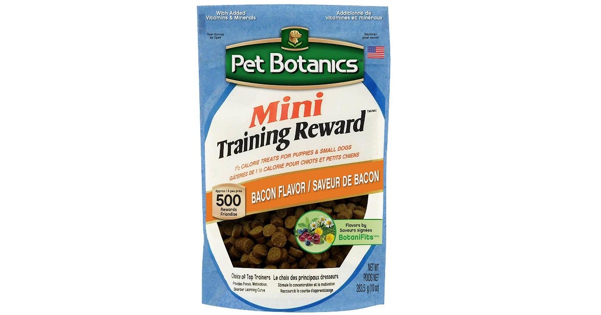 Pet Botanics Training Reward 500-Treats ONLY $5.11 Shipped