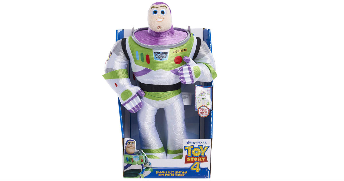 Toy Story 4 Buzz Lightyear Plush Toy ONLY $4.97 (Reg $8)