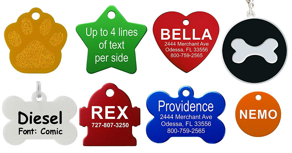 20 Engraved Dog Tags Under 5 Shipped Daily Deals & Coupons