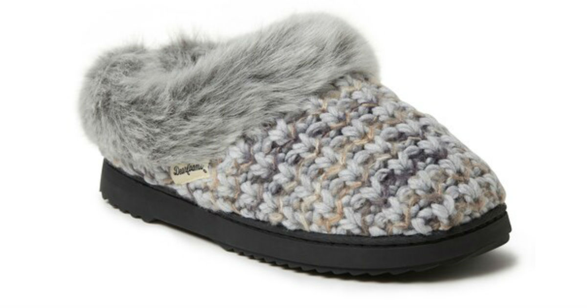 Women's Dearfoams Slippers ONLY $8.49 at Kohl's (Reg. $33)