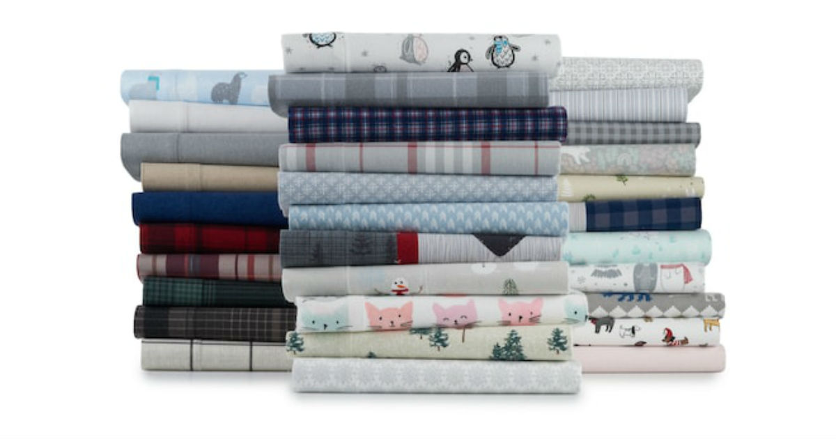 Cuddl Duds Flannel Sheet Set ONLY $11.04 at Kohl's (Reg. $40)