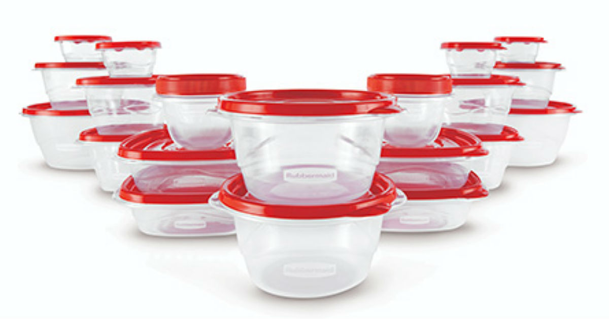 Free Rubbermaid 40-Piece Food Storage Set at Walmart