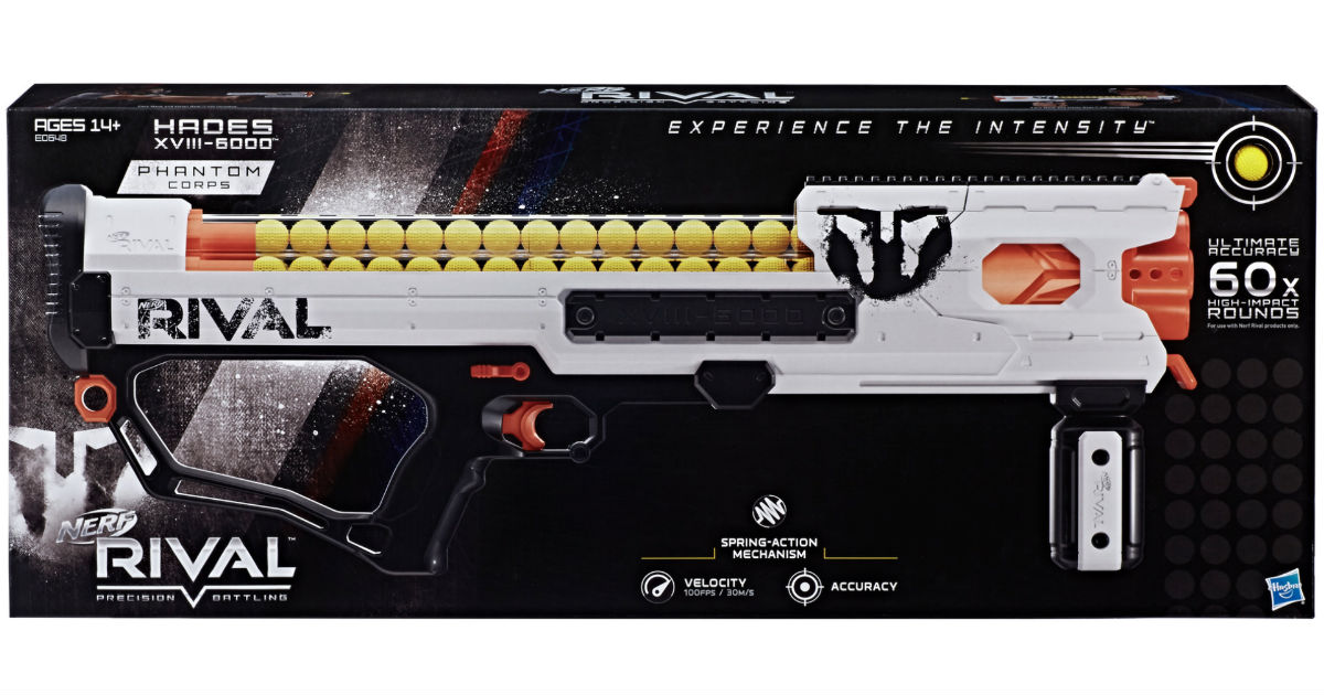 Nerf Rival Phantom Corps Hades XVIII-6000 ONLY $34.88 at Walmart