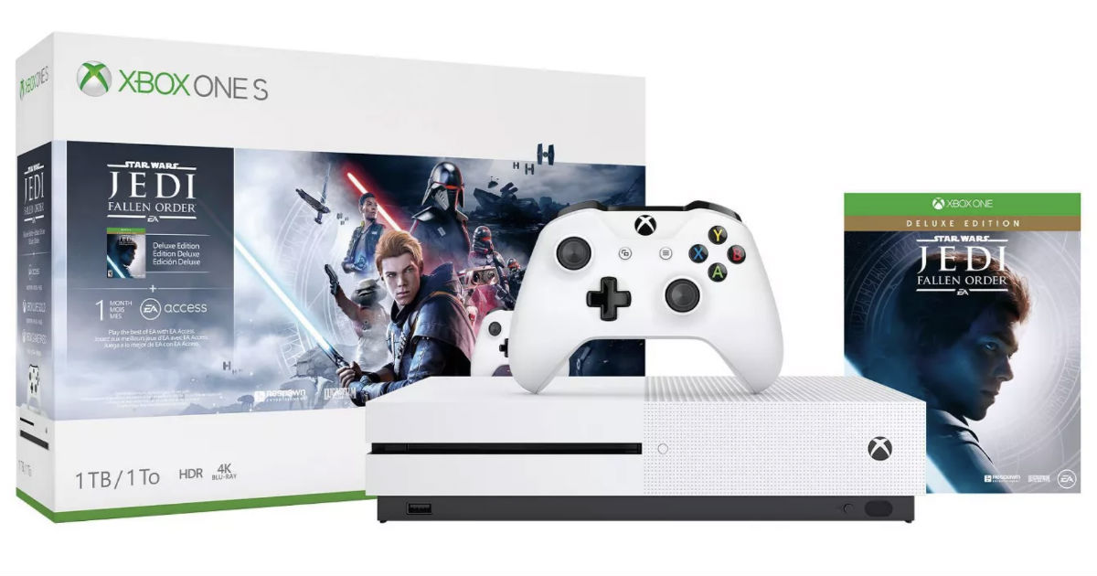 Xbox One S Star Wars Bundle ONLY $199.99 + Get $40 Gift Card