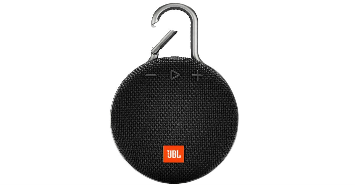 JBL Clip 3 Portable Waterproof Speaker ONLY $29.95 (Reg. $70)