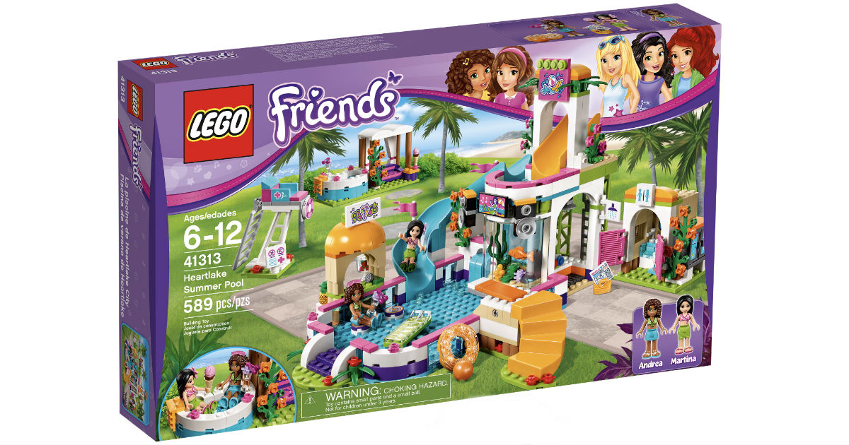 LEGO Friends Heartlake Summer Pool 589-Pc ONLY $29.99 (Reg $50)