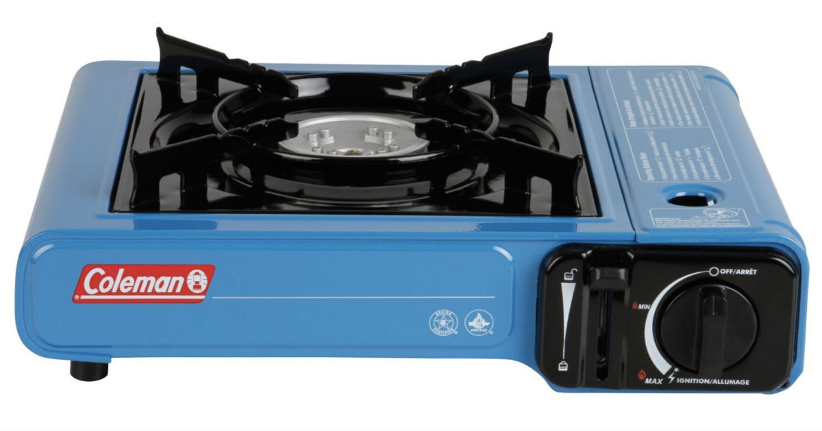 Coleman Portable Butane Stove with Carrying Case ONLY $12.99