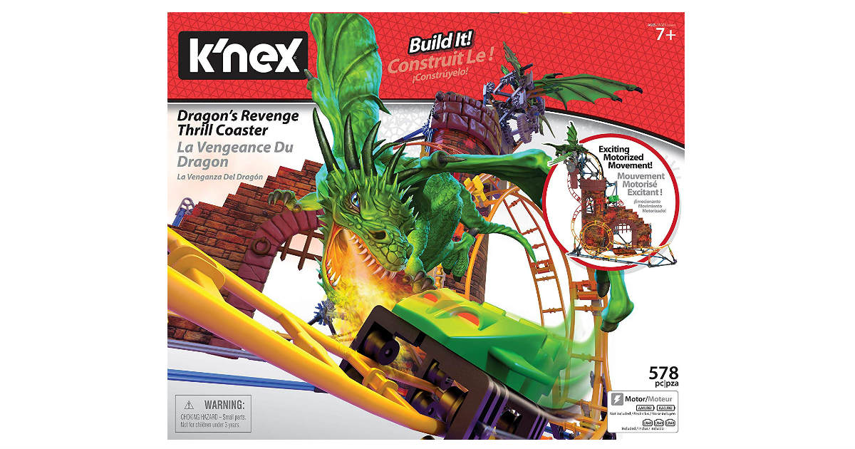 K’NEX Dragon's Revenge ONLY $25.88 (Reg. $55)