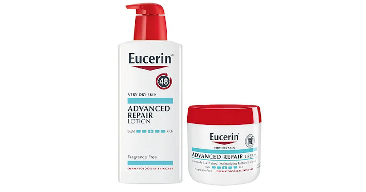 Free Eucerin Advanced Repair Product At Noon Est Free Product