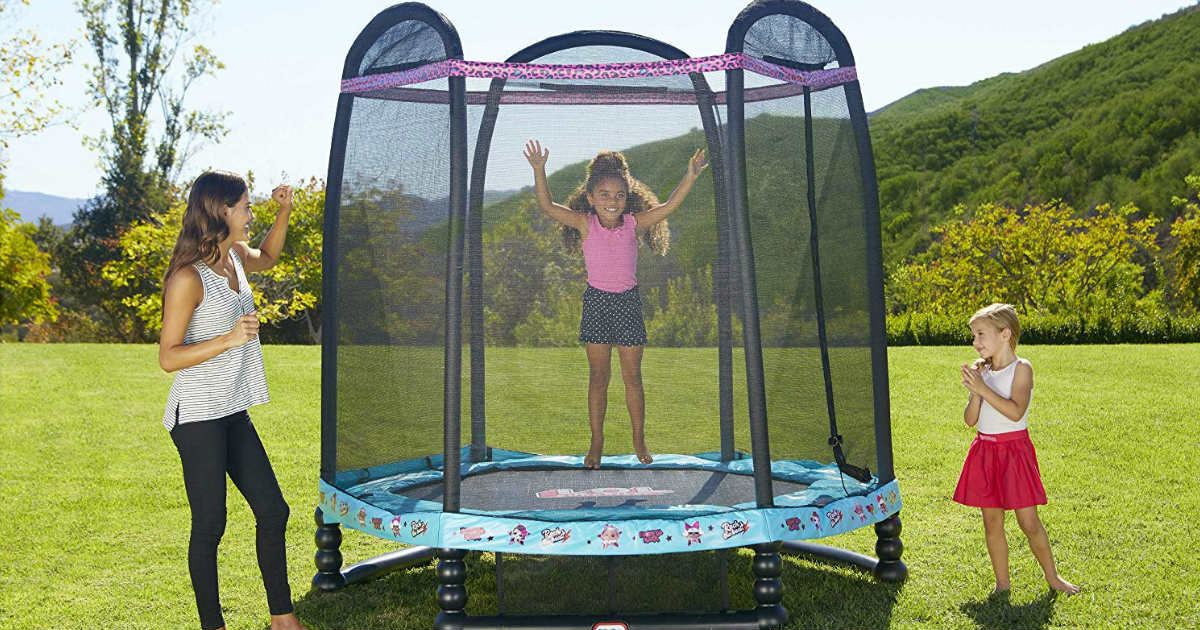 LOL Surprise 7-Foot Enclosed Trampoline ONLY $66.75 (Reg. $200)