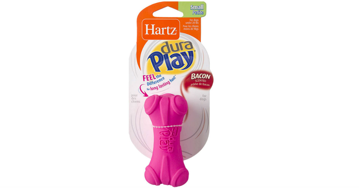 Hartz Dura Play Bacon Scented Dog Toys ONLY $2.16 on Amazon