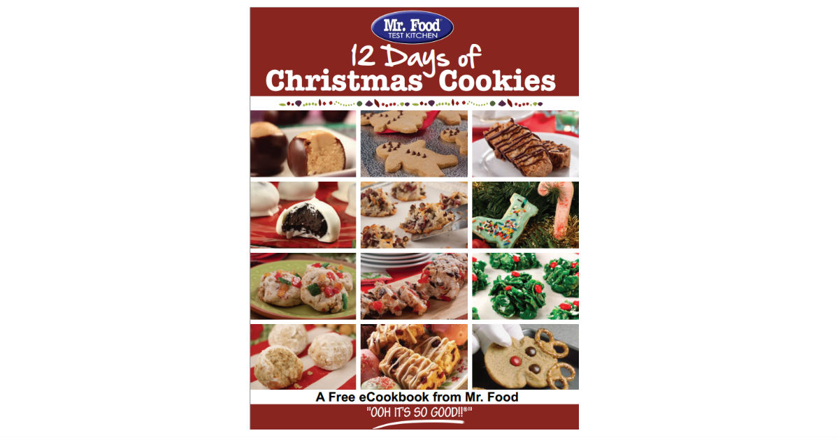 Free Mr. Food 12 Days of Christmas Cookies