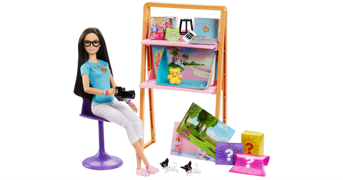 CookieSwirlC Barbie Doll and Accessories ONLY $14.88 (Reg $30)