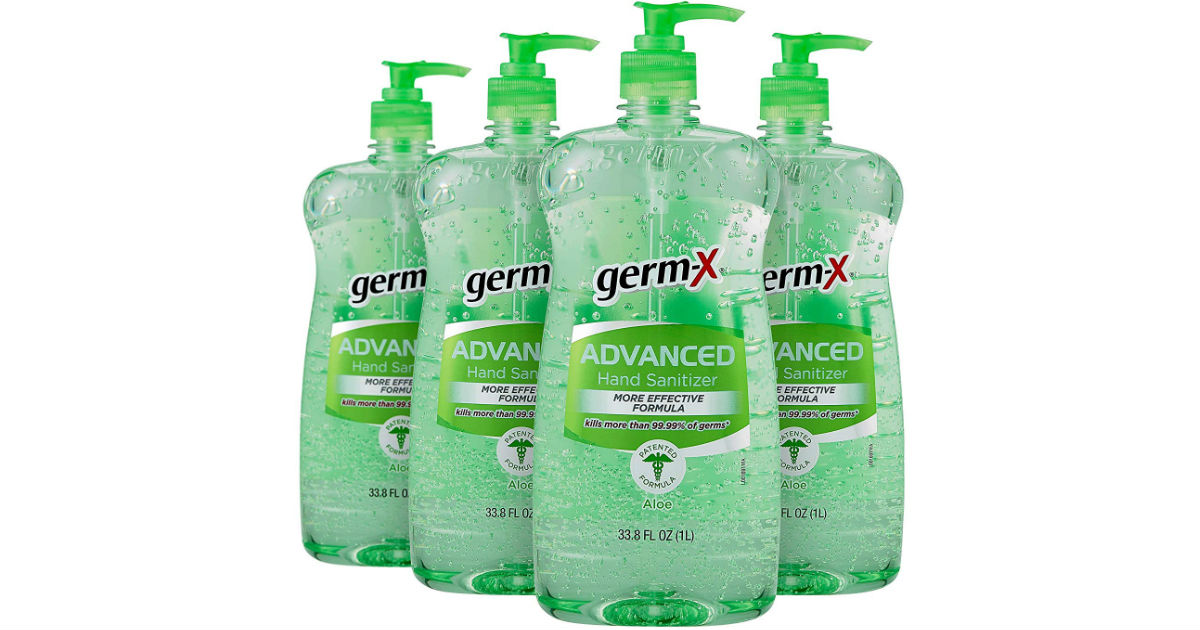 GermX Hand Sanitizer Bottles ONLY 14.89 Shipped at Amazon Daily