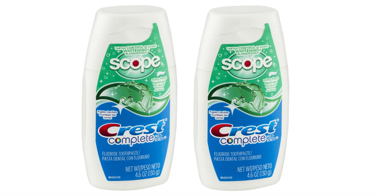 Crest Complete Toothpaste ONLY $0.49 at Target