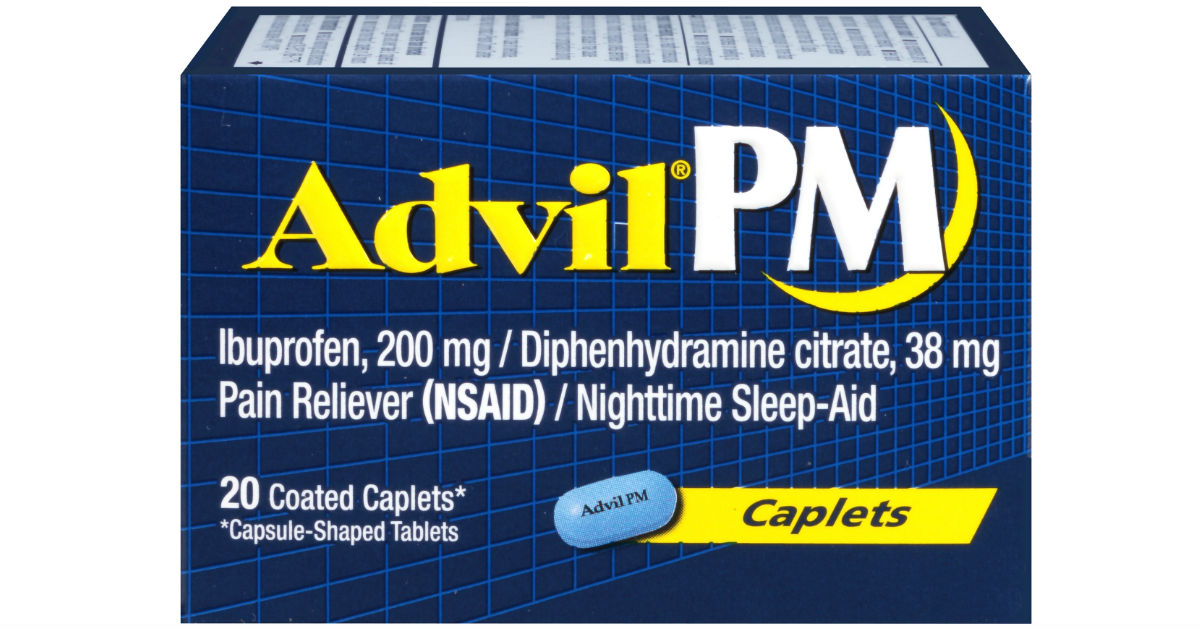 Advil PM at Walmart