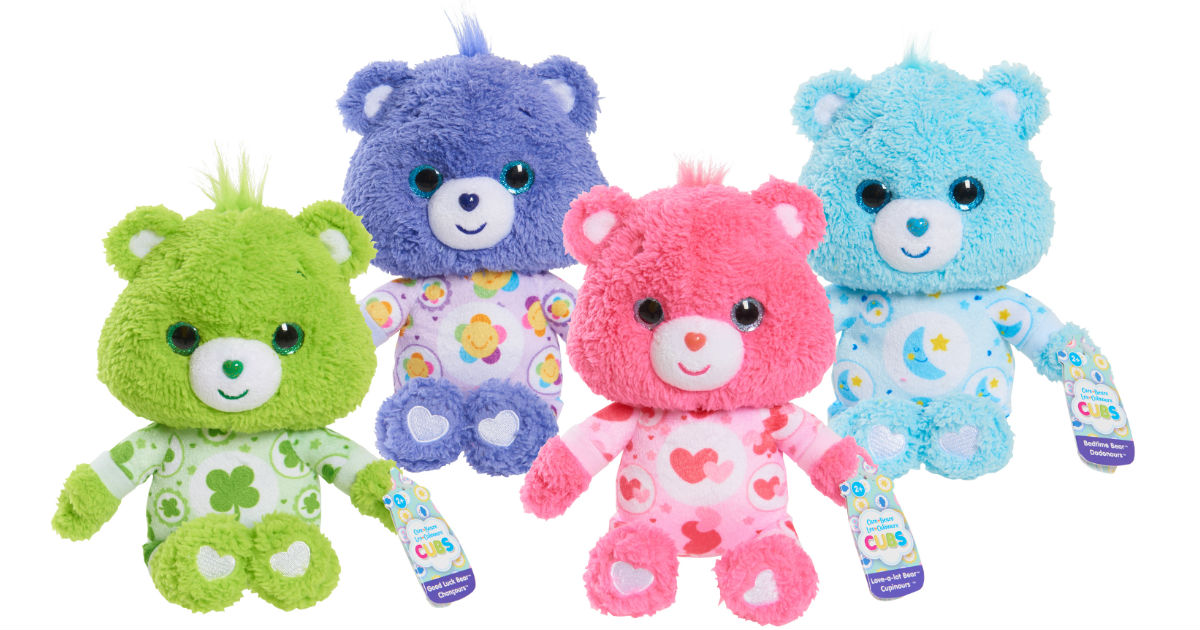 Care Bears Small Plush 4 pack ONLY $11.99 at Walmart (Reg $25)