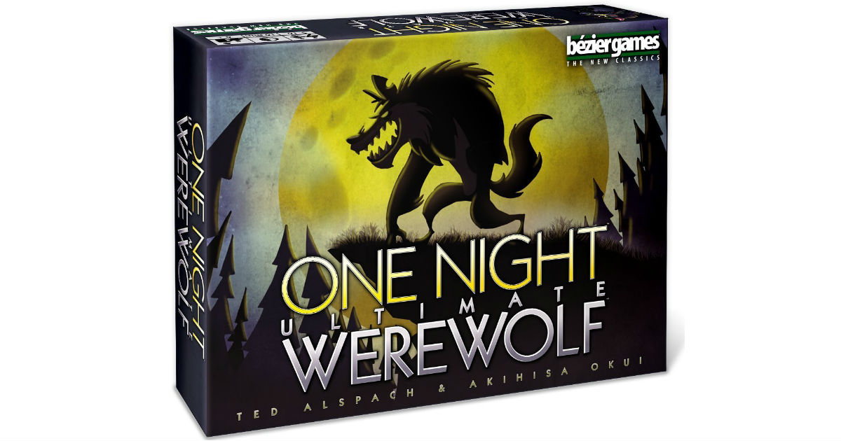 Bezier Games One Night Ultimate Werewolf ONLY $8.75 (Reg $25)