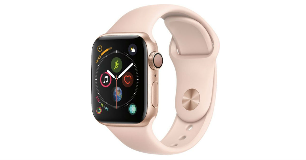 Apple Watch Series 4 (GPS) 40mm ONLY $299 at Best Buy (Reg $349)