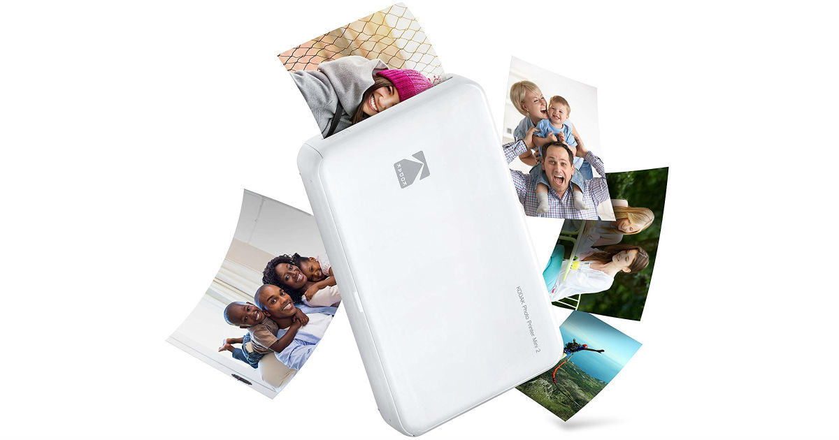 Kodak Mini Wireless Portable Instant Photo Printer ONLY $61.53