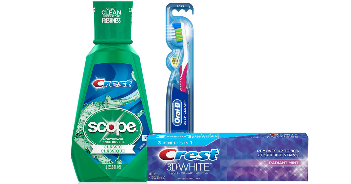 Oral-B or Crest Products at Walgreens