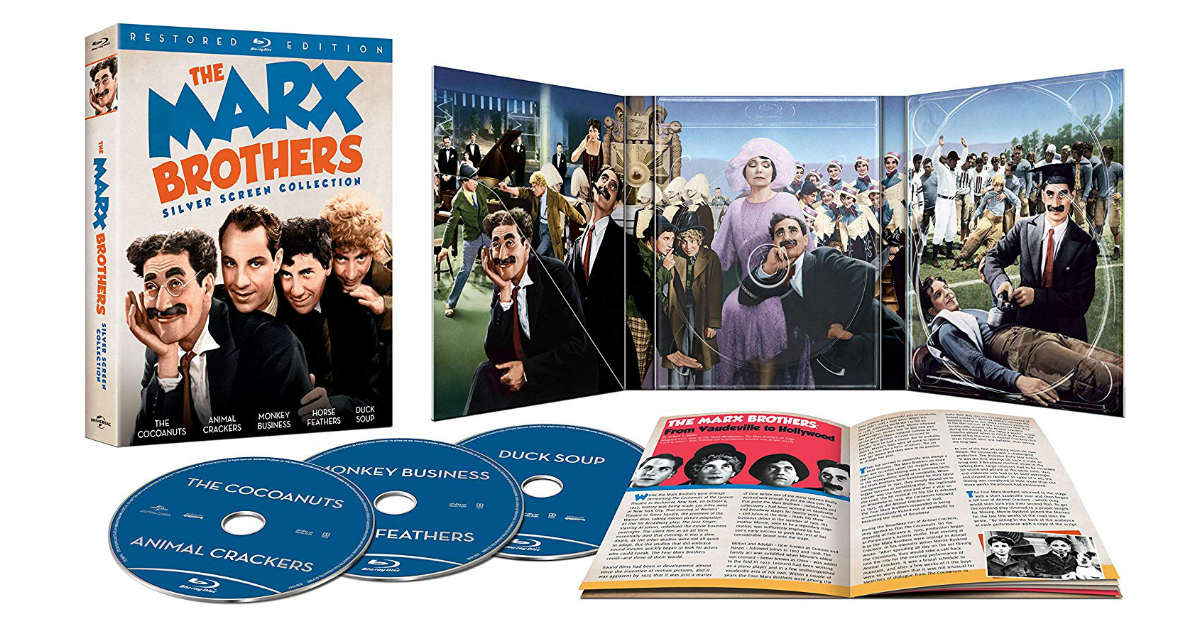 The Marx Brothers Silver Screen Collection ONLY $14.99 (Reg $60)