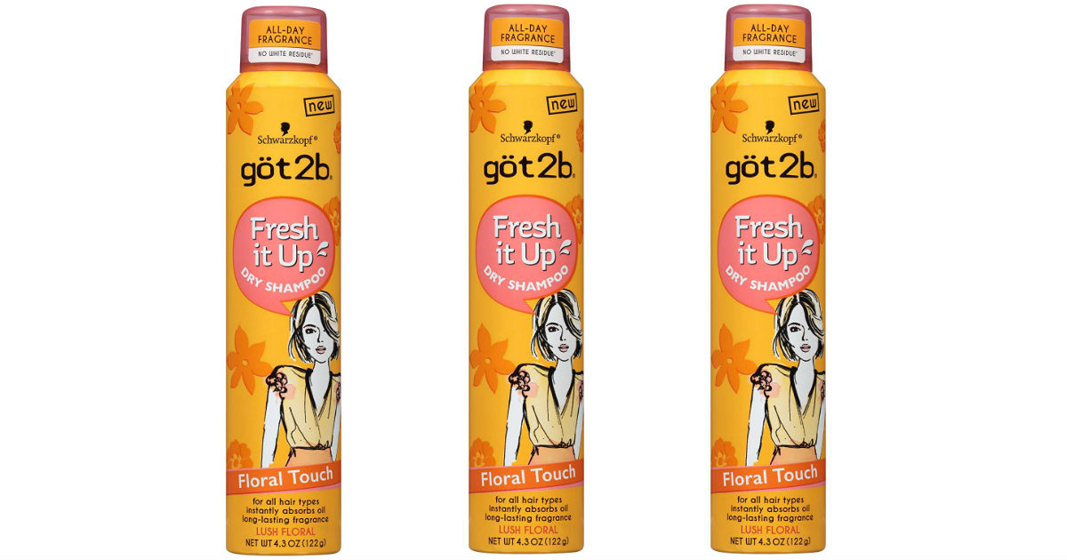 Got2b Fresh It Up Dry Shampoo Floral Touch ONLY $1.98 Shipped
