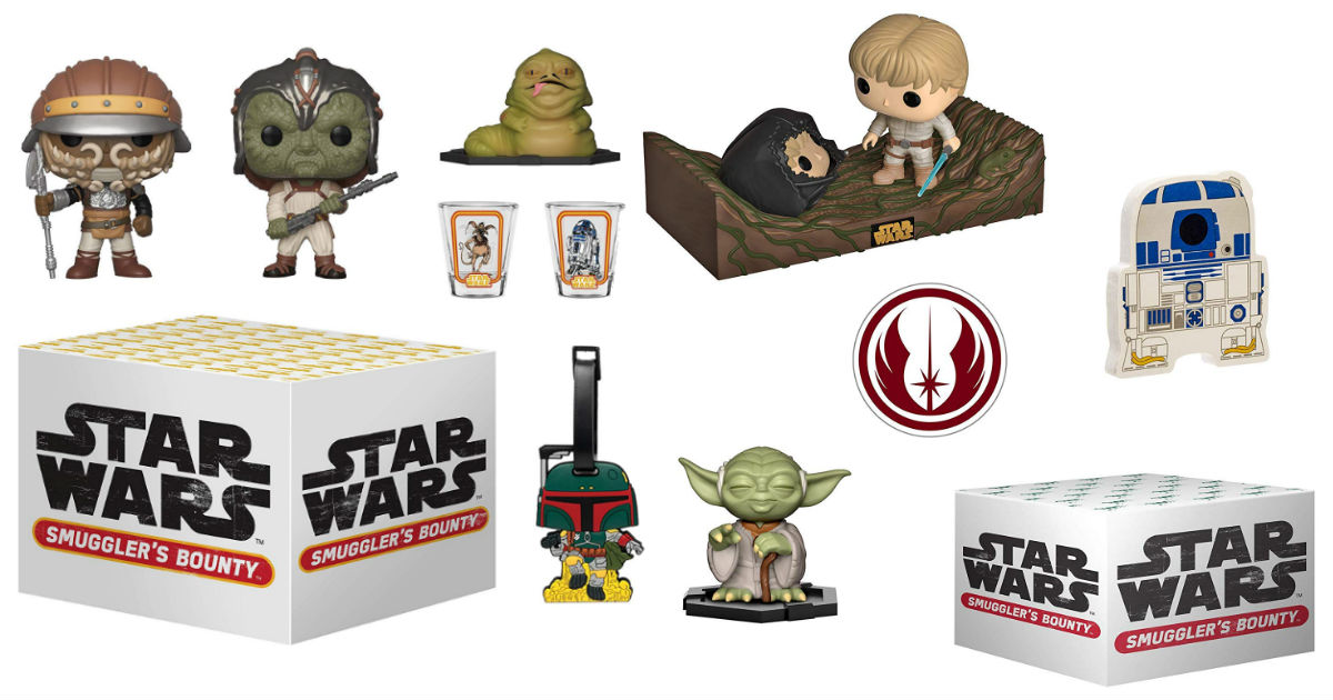 Save 68% on Funko Star Wars Smuggler's Bounty Boxes on Amazon