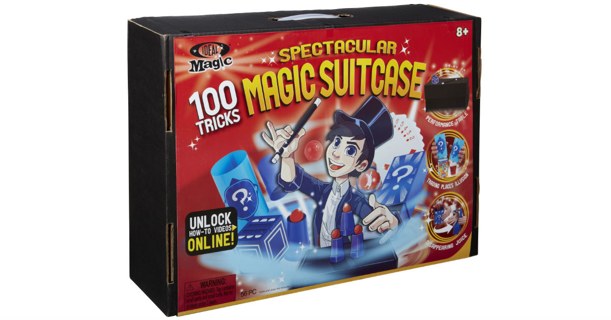 Ideal Magic Spectacular Magic Suitcase ONLY $14.99 (Reg $40)