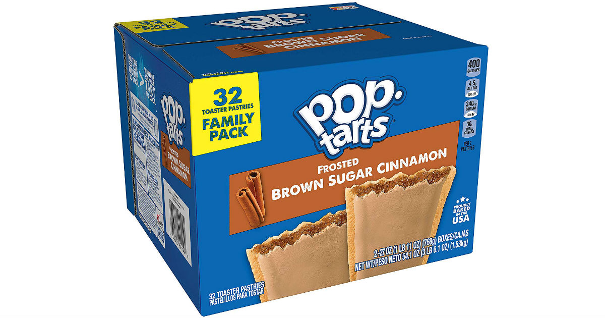 Kellogg's Pop-Tarts Frosted Brown Sugar ONLY $5.39 Shipped