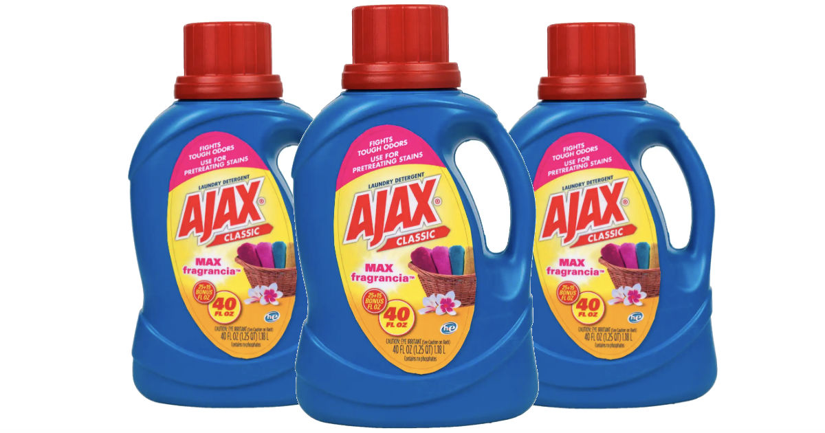Ajax Laundry Detergent ONLY $0.99 at Walgreens - Daily Deals & Coupons