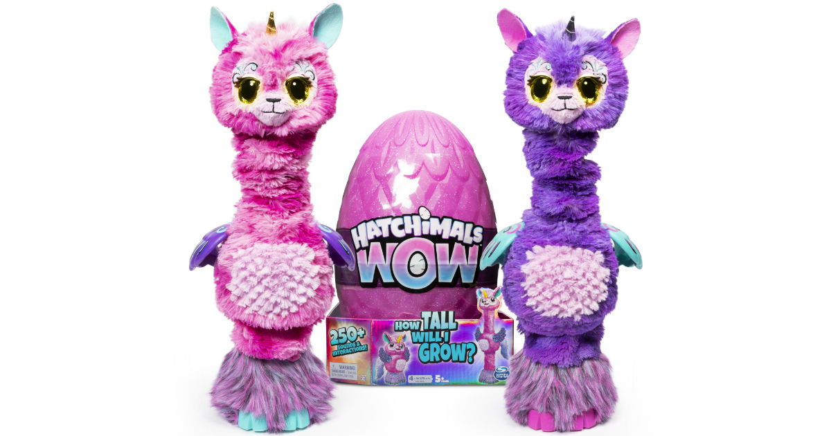 Hatchimals WOW Interactive 32-In Llalacorn ONLY $39.97 Shipped - Daily