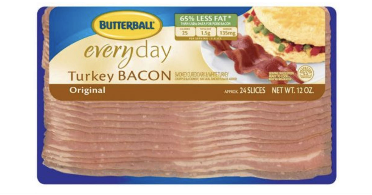 Butterball Turkey Bacon ONLY $...