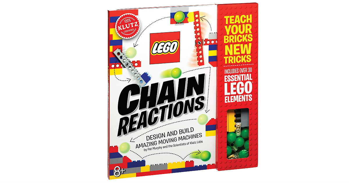 Klutz Lego Chain Reactions Science & Building Kit ONLY $17.36
