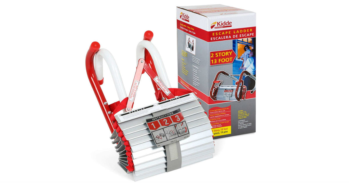 Kidde Two-Story Fire Escape Ladder on Amazon