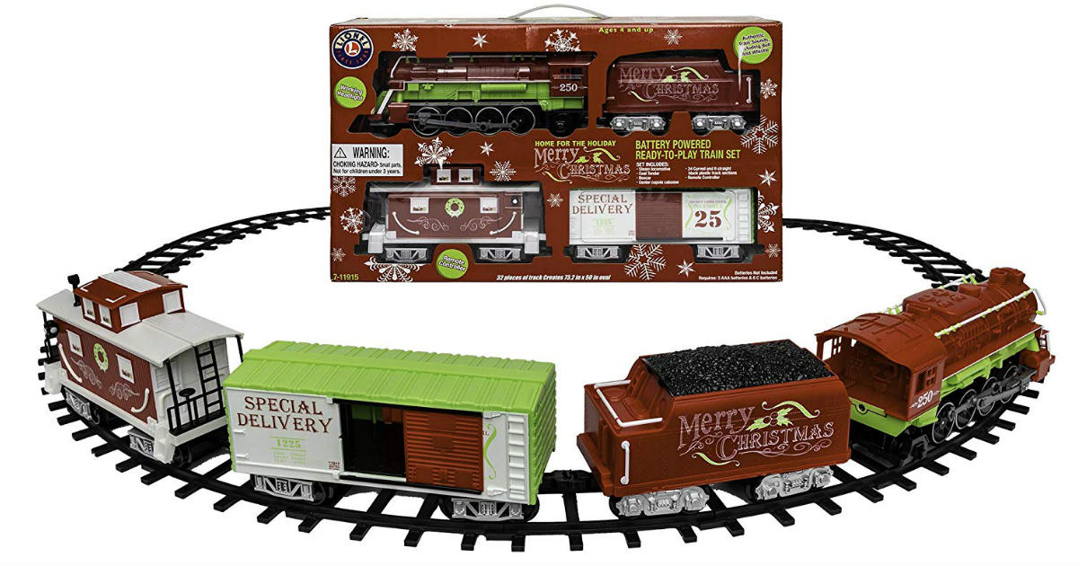 Lionel Home For The Holiday Train Set on Amazon