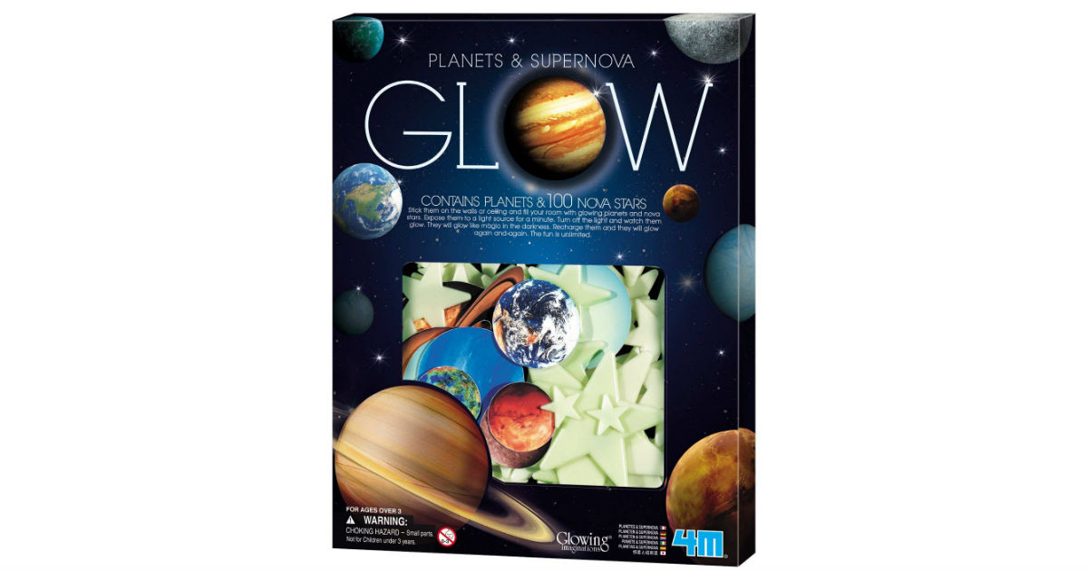 4M Glow In The Dark Planets ONLY $6.95 (Reg. $14)