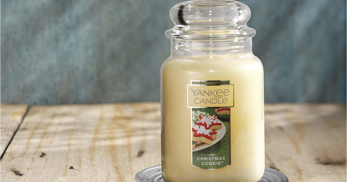 Yankee Candle Large Jar Candle ONLY $12.63 on Amazon (Reg $30)