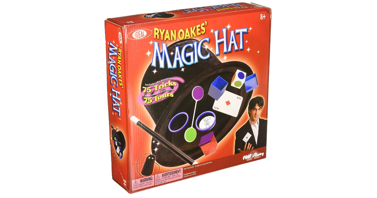 Ryan Oakes' Magic Hat 75 Tricks Magic Set ONLY $9.60 (Reg. $20)