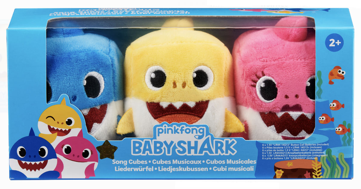 Pinkfong Baby Shark Official Song Cube ONLY $7.99 (Reg $15)