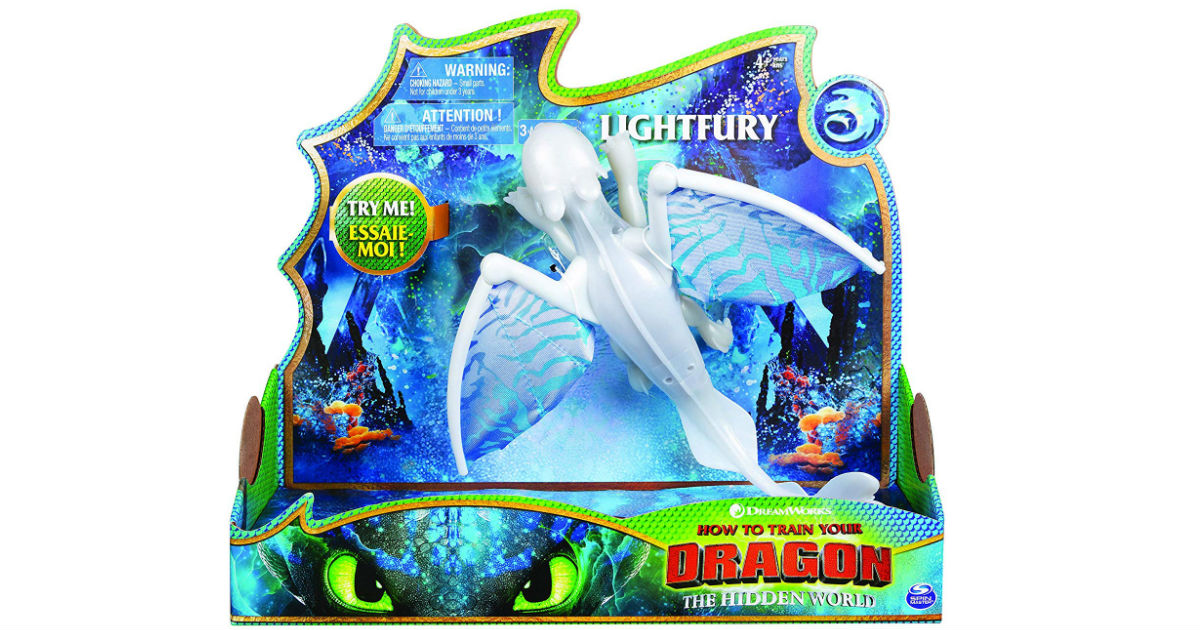 Dreamworks Dragons Lightfury Deluxe Dragon ONLY $6.99 (Reg $20)