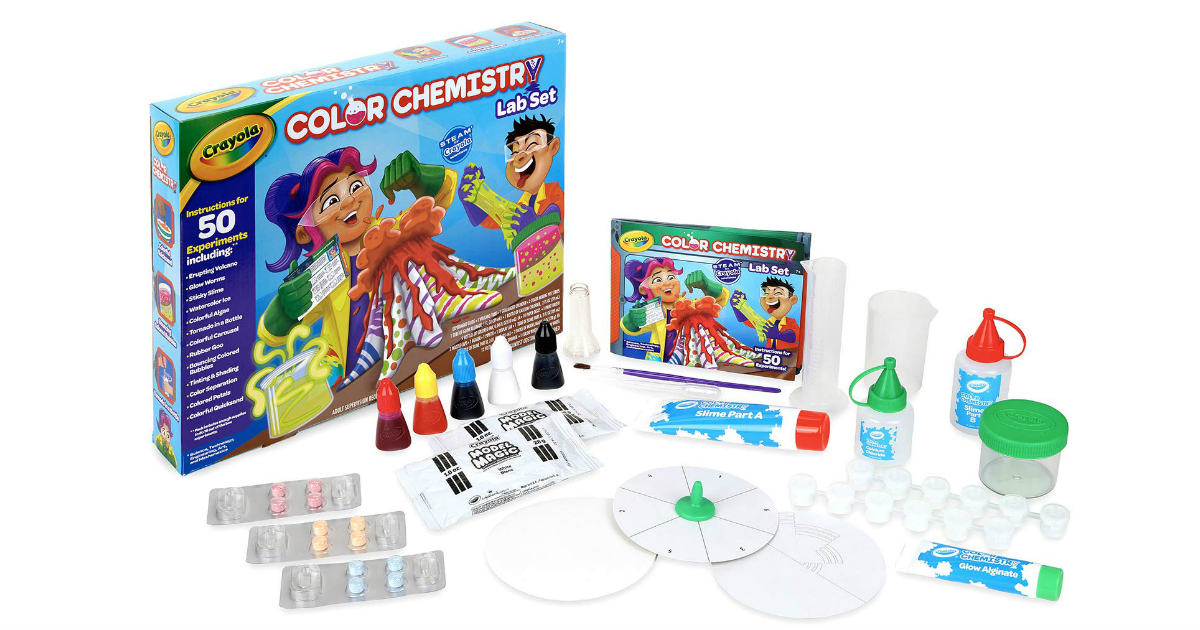 Crayola Chemistry Set on Amazon