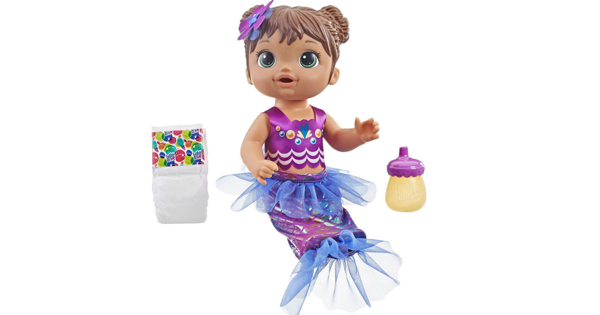 Baby Alive Shimmer N Splash Mermaid ONLY $11.24 (Reg $20)