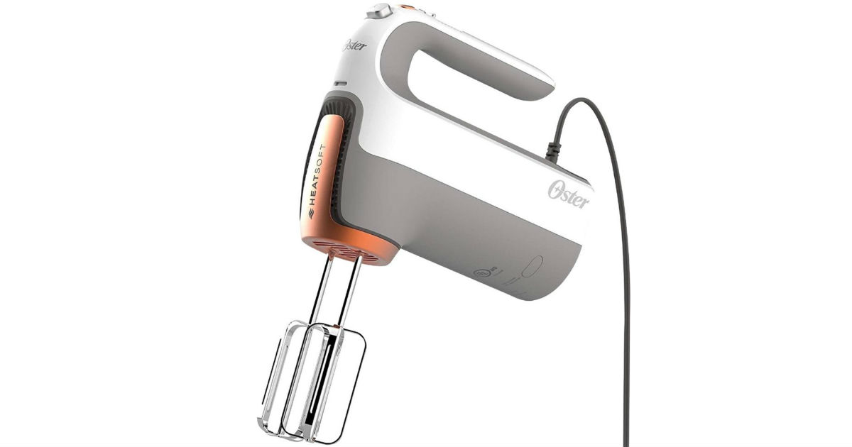Oster HeatSoft 7Speed Hand Mixer ONLY 49.99 (Reg 100) Daily Deals