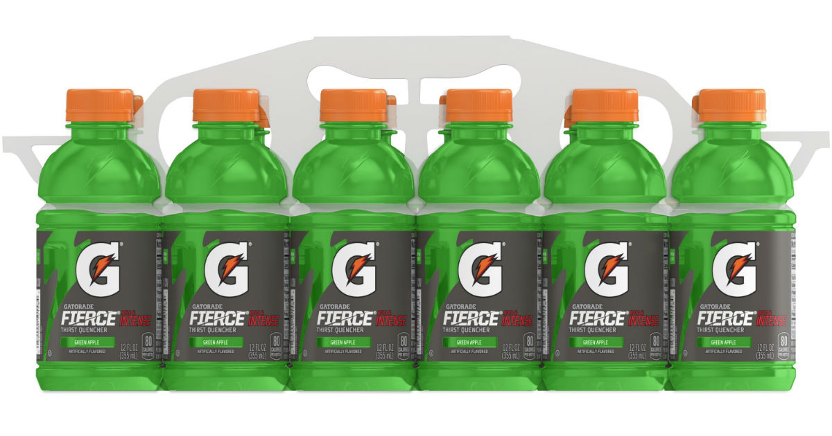 Gatorade Fierce 20oz Bottles 12-Pack ONLY $5.98 Shipped