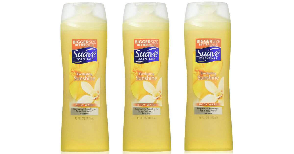 Suave Essentials Body Wash 6-Pack ONLY $9.12 Shipped