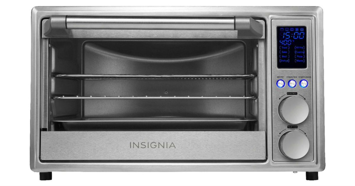 Insignia Air Frying Toaster Oven ONLY $59.99 Shipped at Best Buy