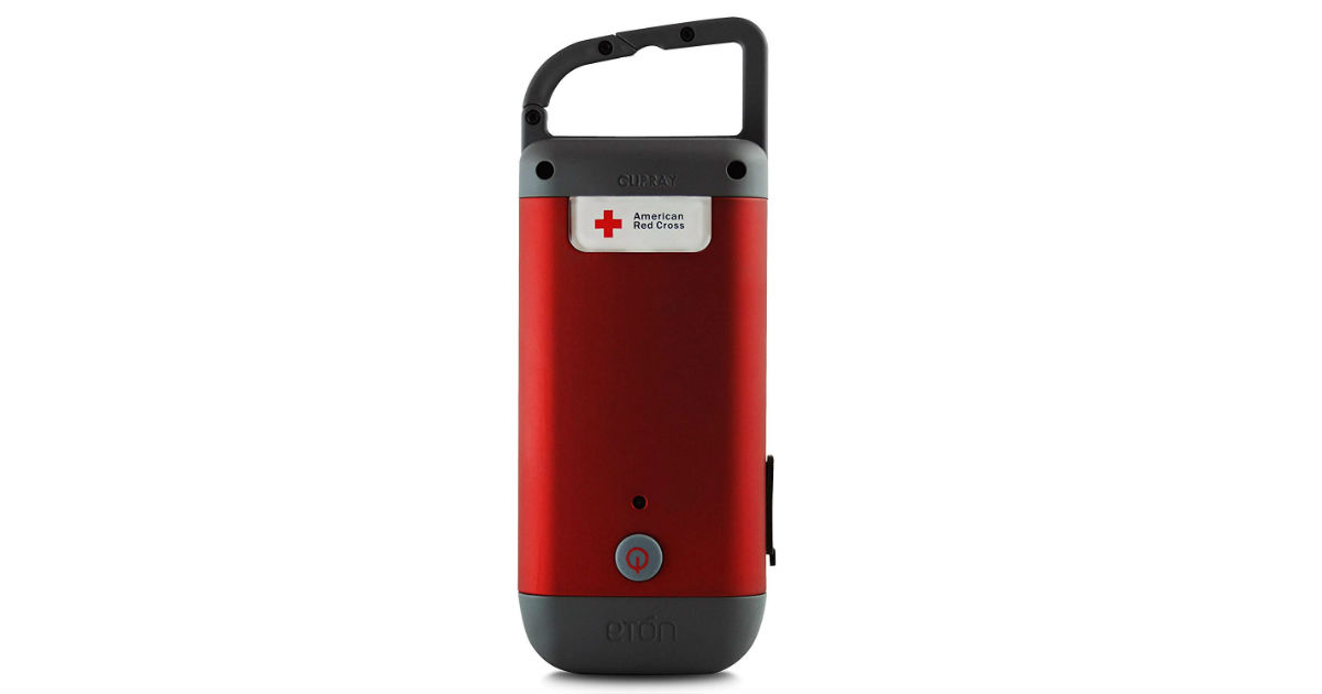 American Red Cross Crank Flashlight and Charger ONLY $7.99