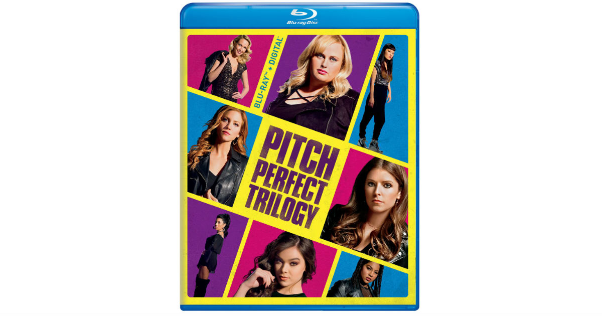 Pitch Perfect Trilogy Blu-ray + Digital ONLY $12.99 (Reg. $22)